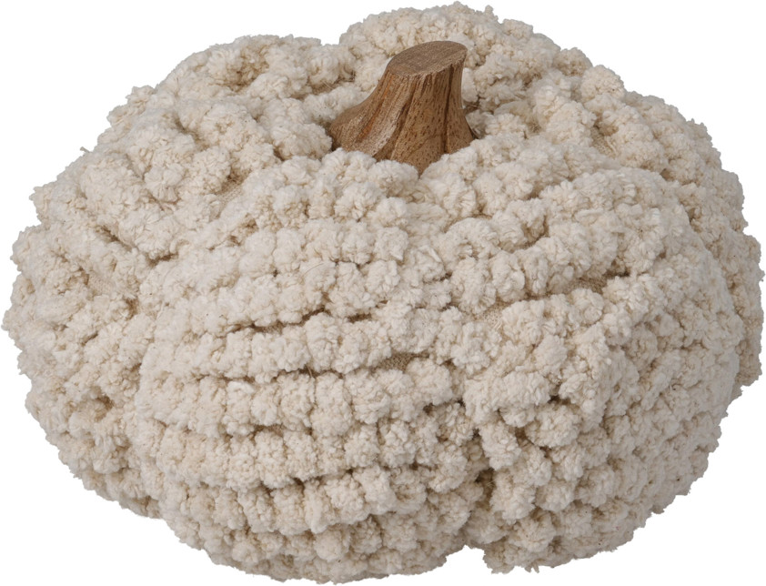 Extra Large Textured Cream Pumpkin
