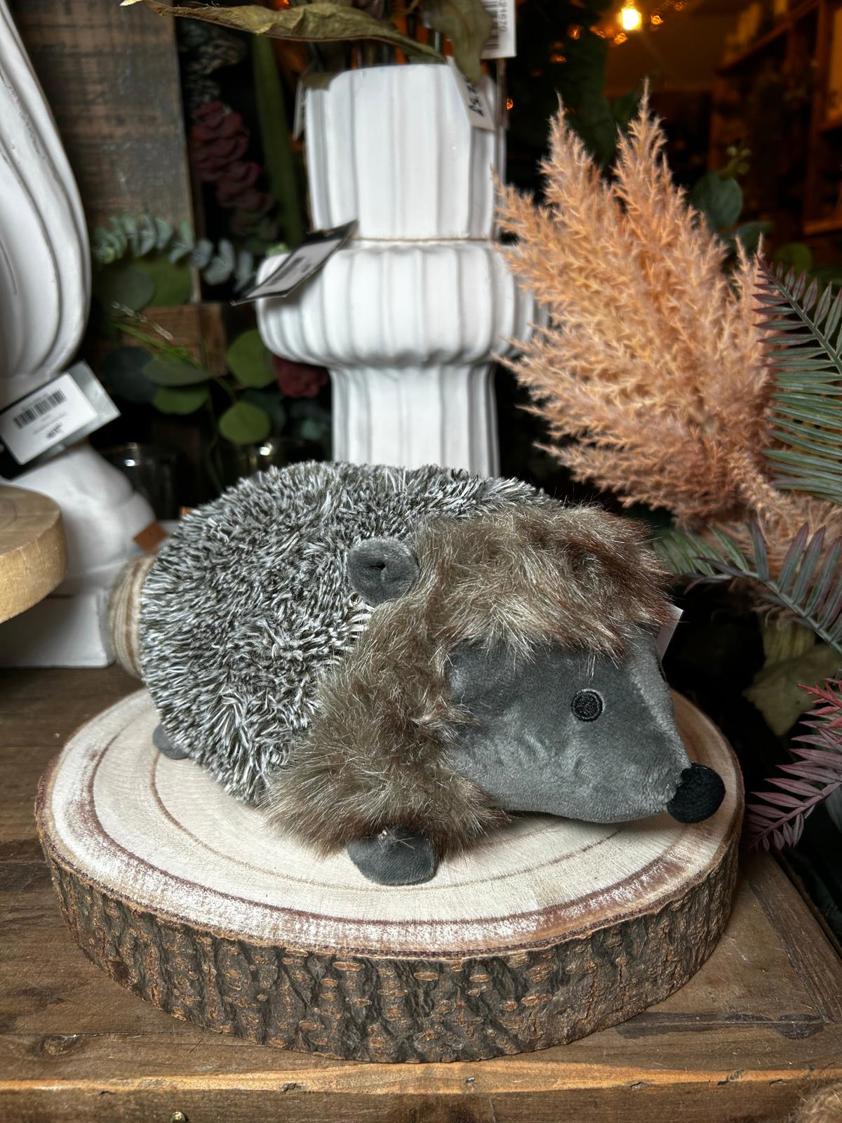 Grey Hedgehog Doorstops
