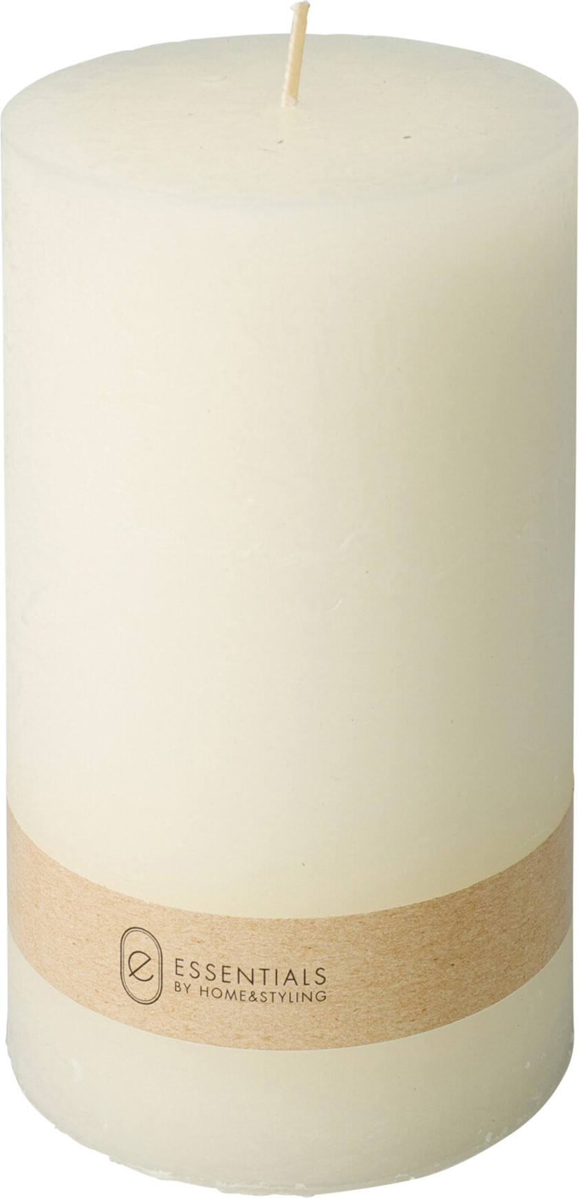 White Pillar Candle 9cm x 15cm