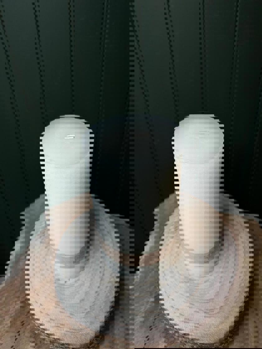 White Pillar Candle 9cm x 15cm