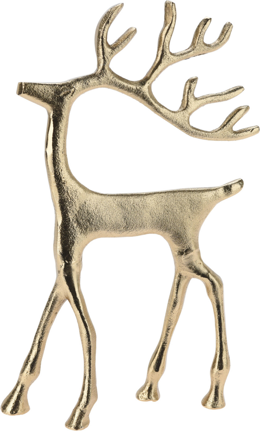 Large Gold Reindeer