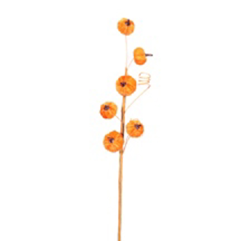 Mini Velvet Pumpkin Spray