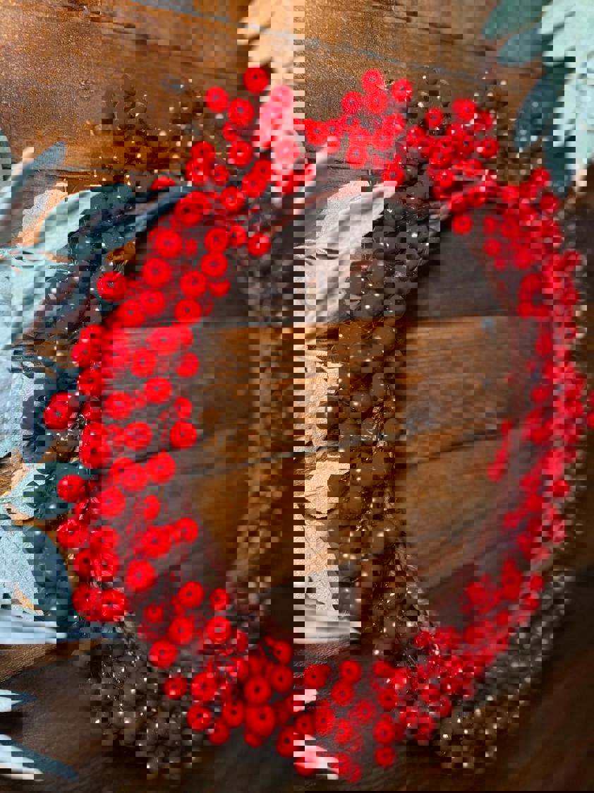Red Berry Christmas Wreath Red Berry Christmas Wreath