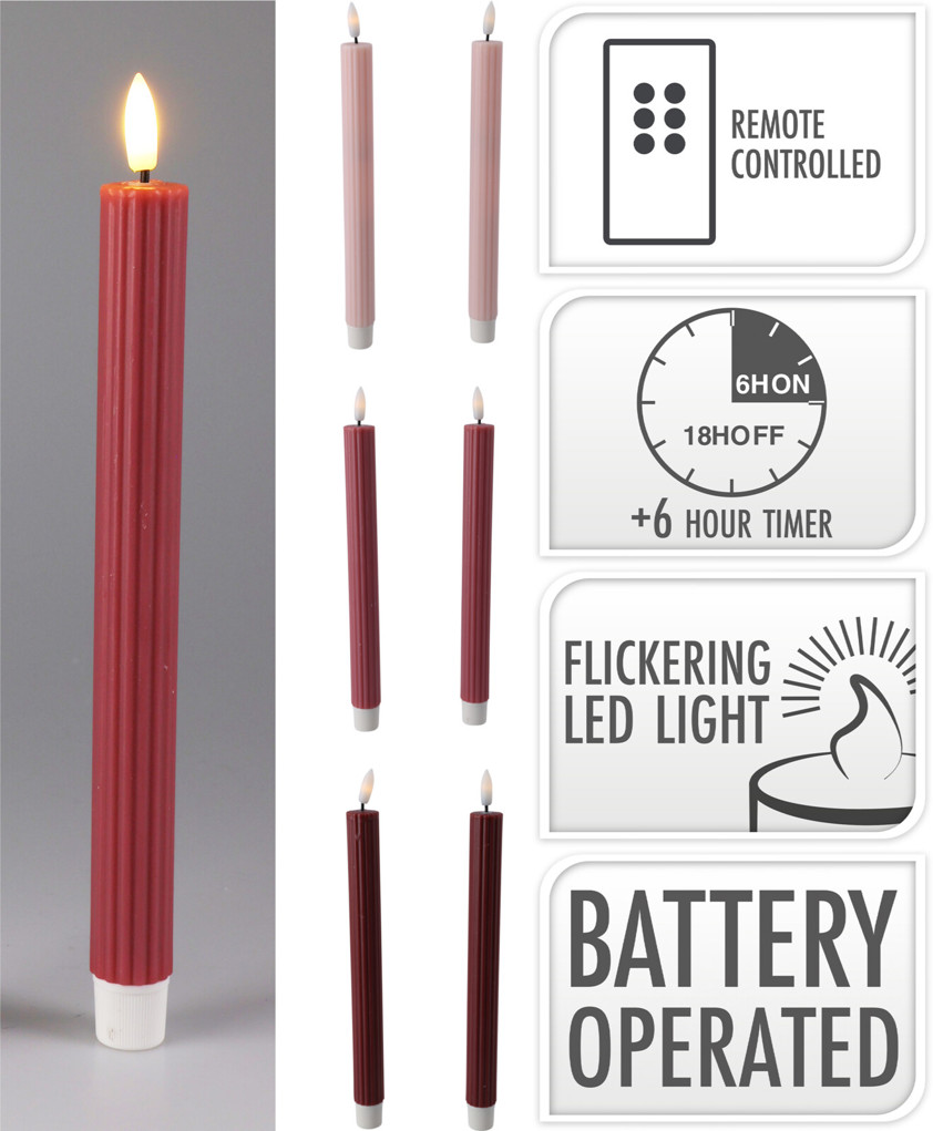 LED Dinner Candle set