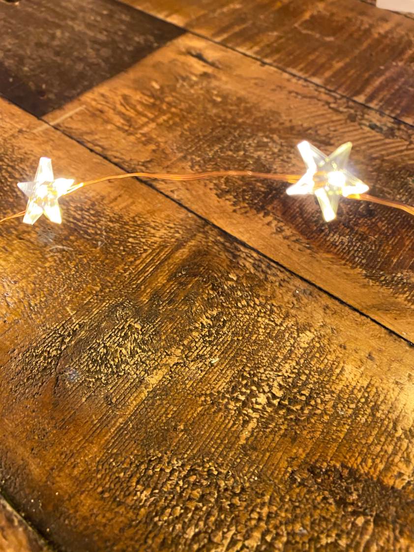 Copper 40LED Star Lights