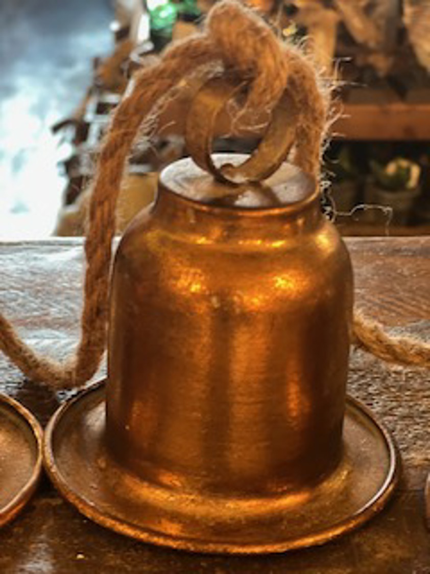 Jingle Bell Copper/Gold Garland