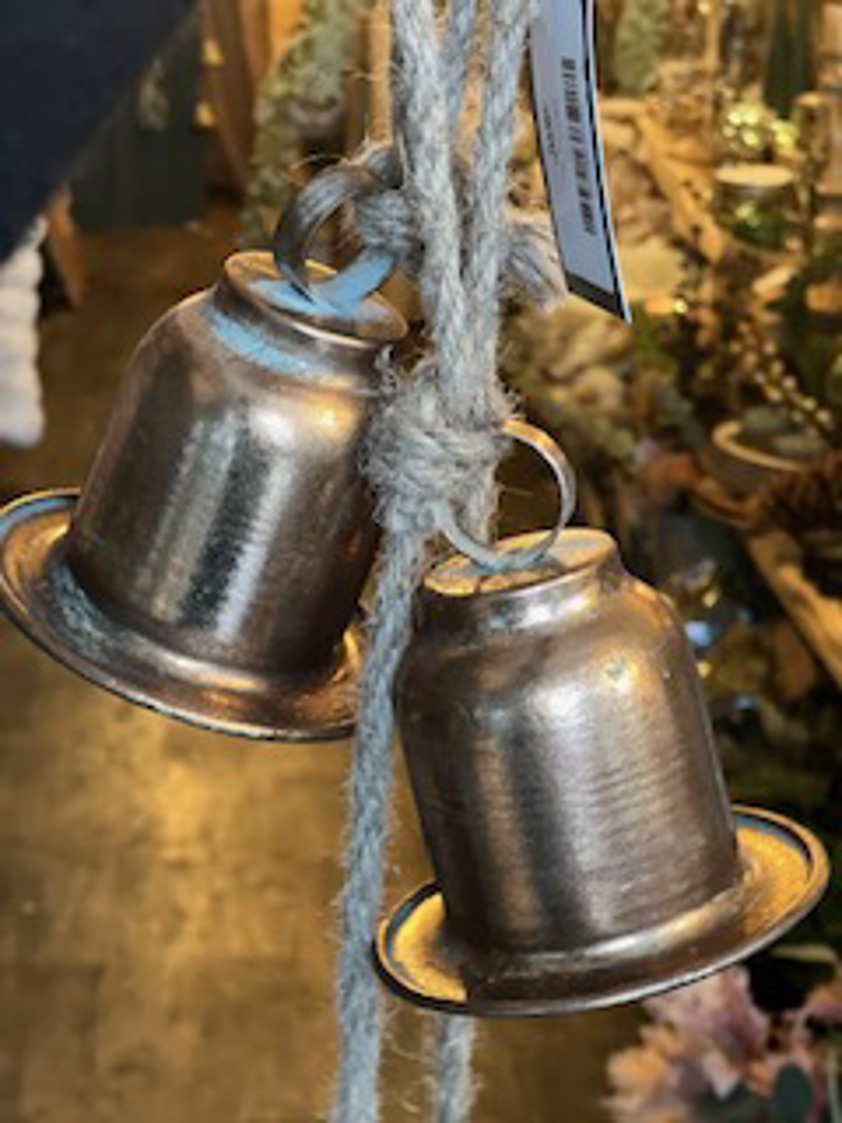 Jingle Bell Copper/Gold Garland