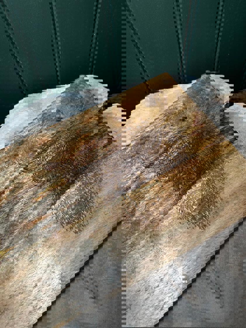 Highland Cow Mango Wood Chopping Board