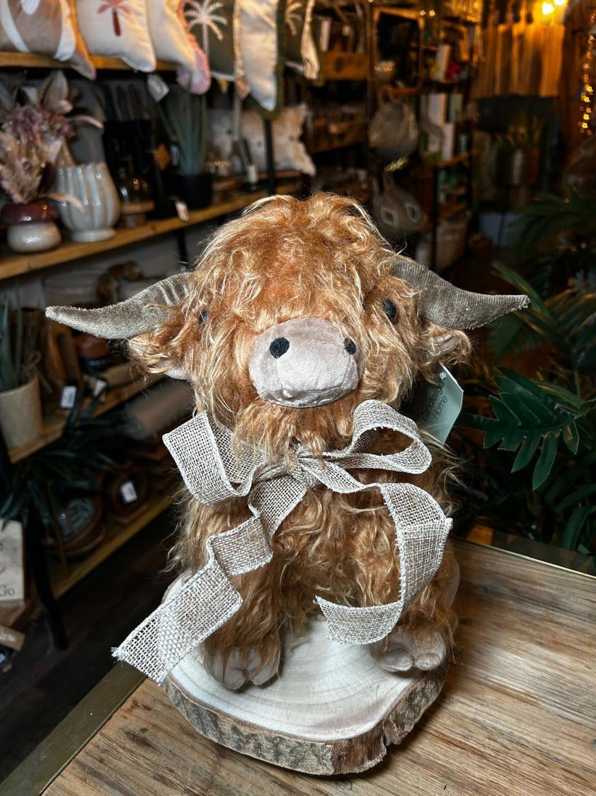 Highland Cow Doorstop