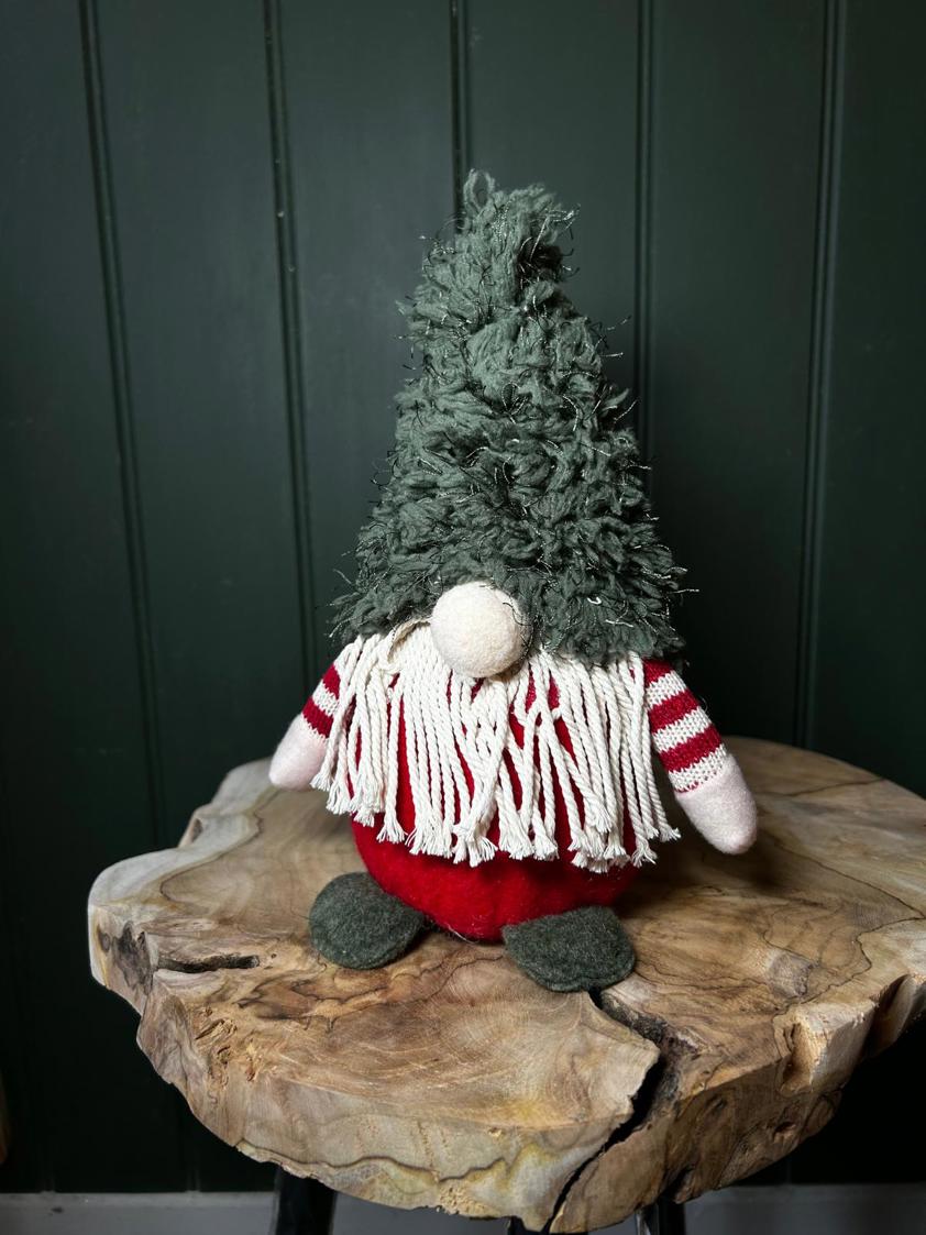 Harley The Red & Green Standing Gnome
