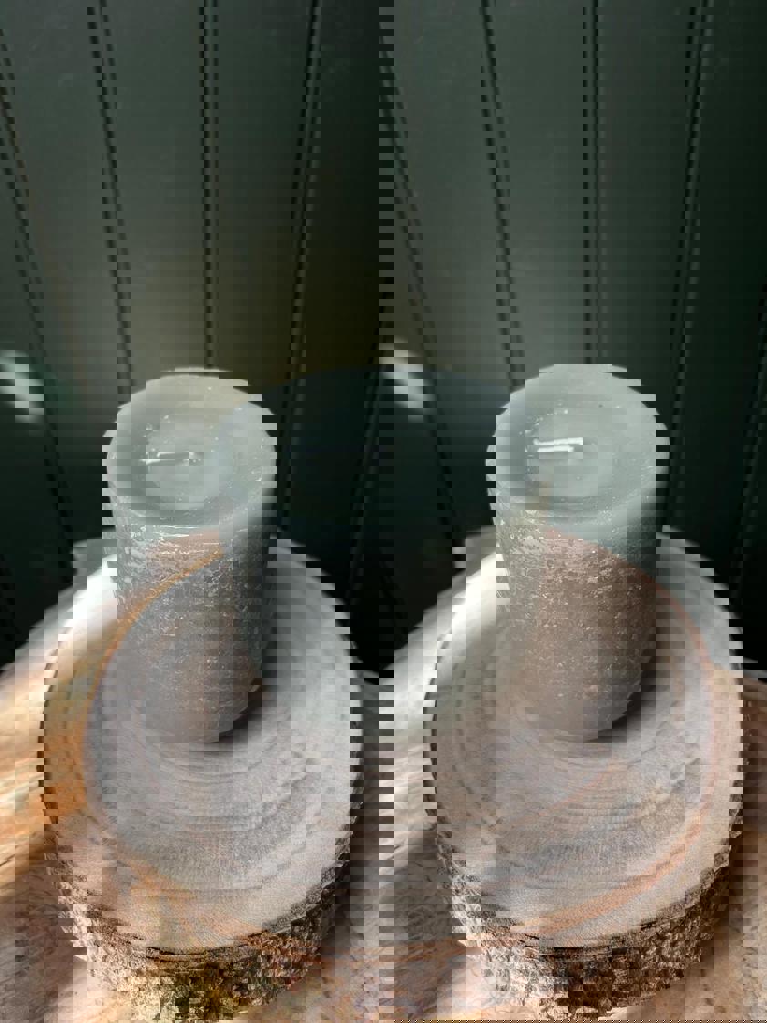 10cm x 10cm Candle Rounded At The Base