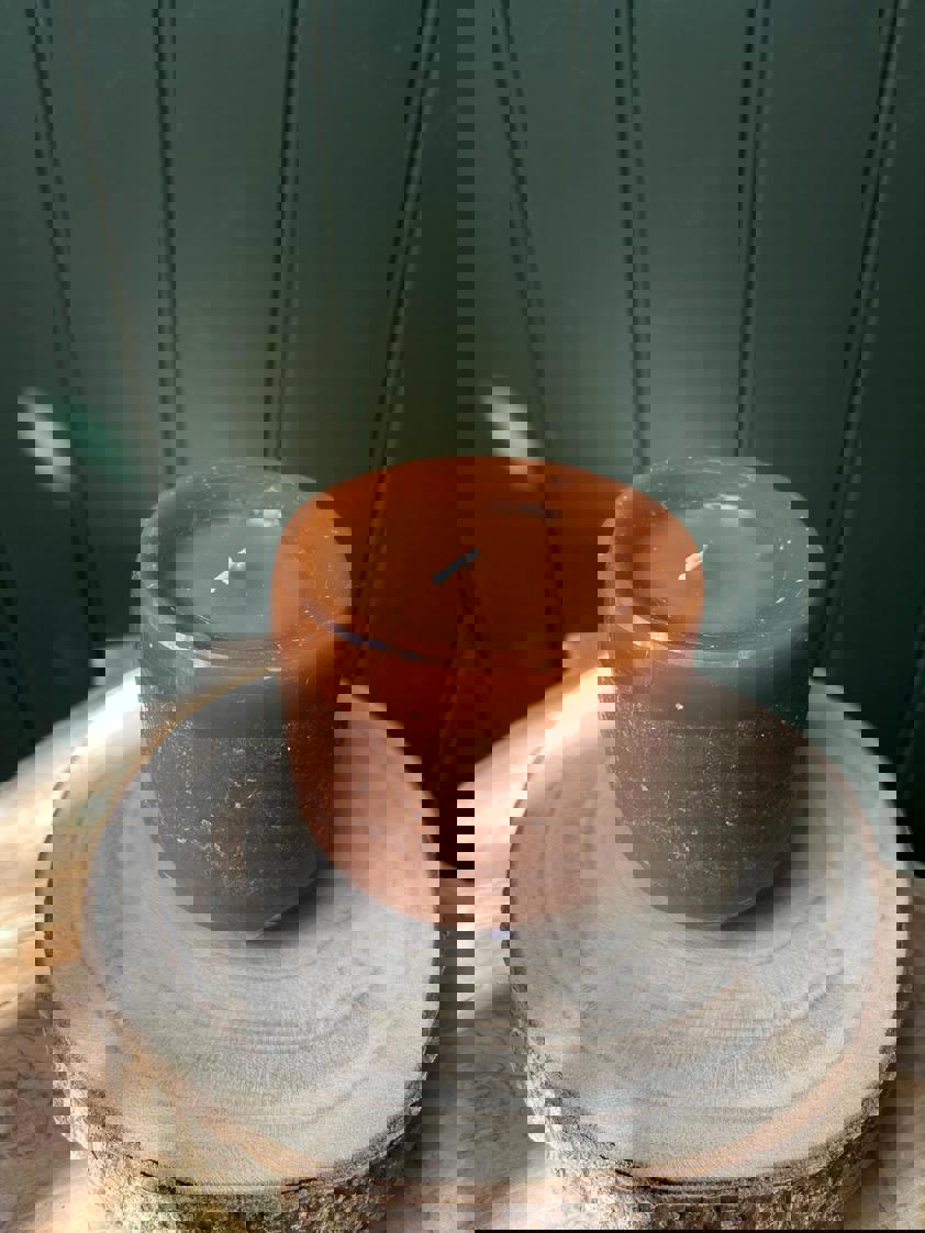 10cm x 10cm Candle Rounded At The Base