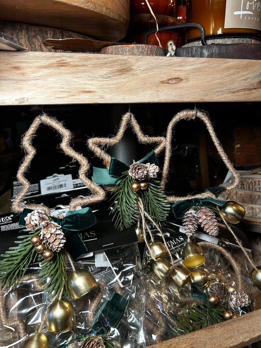Hanging Jute Christmas Decor