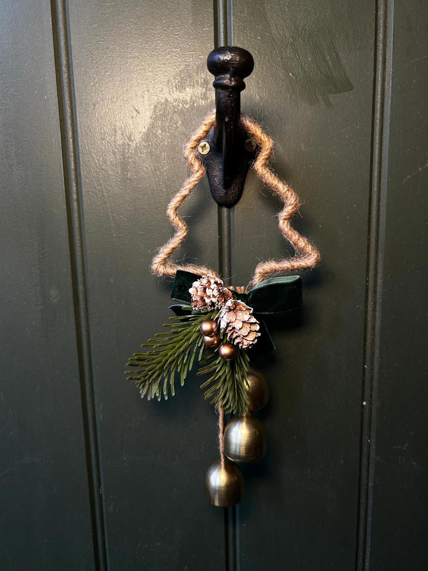 Hanging Jute Christmas Decor