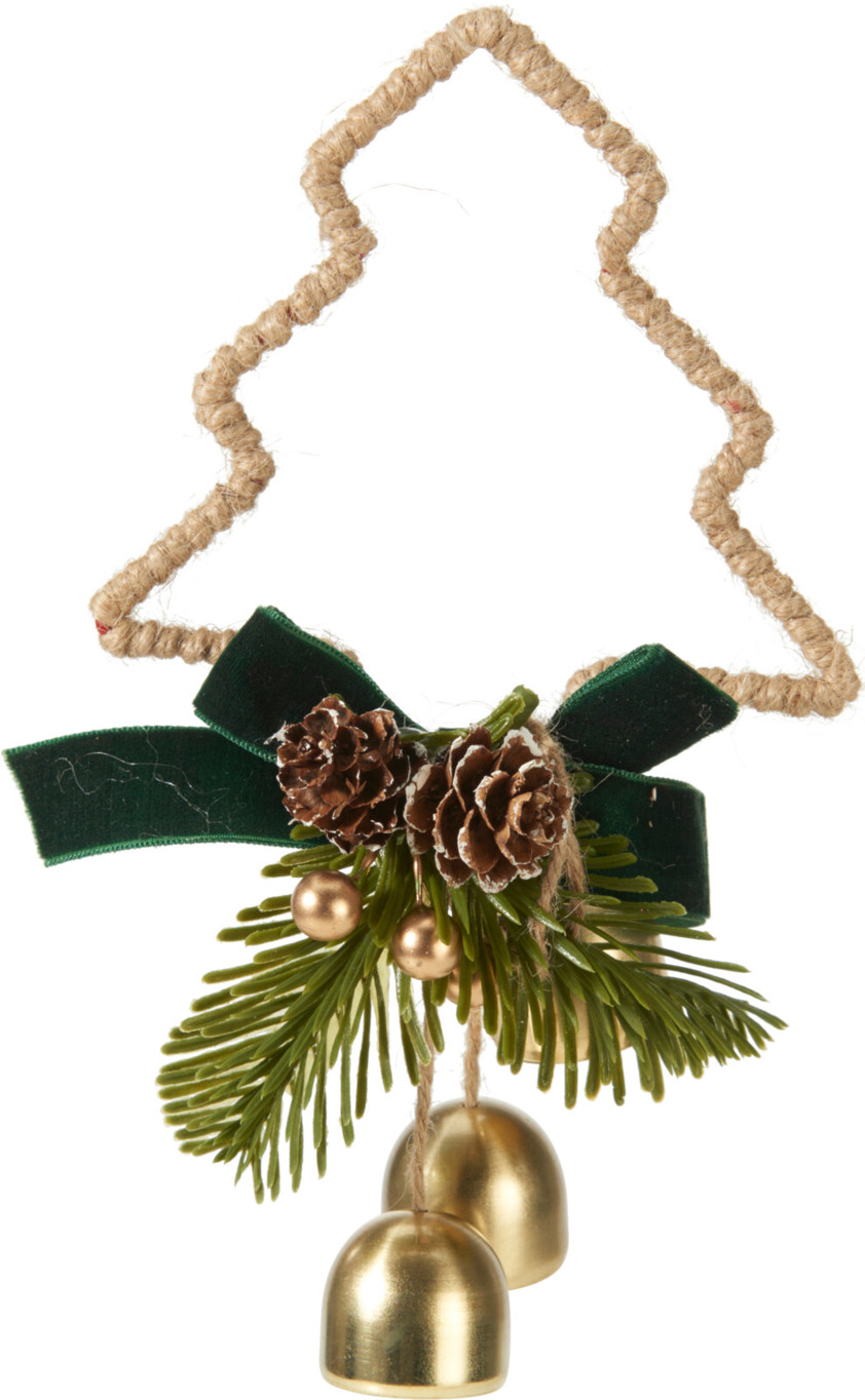 Hanging Jute Christmas Decor