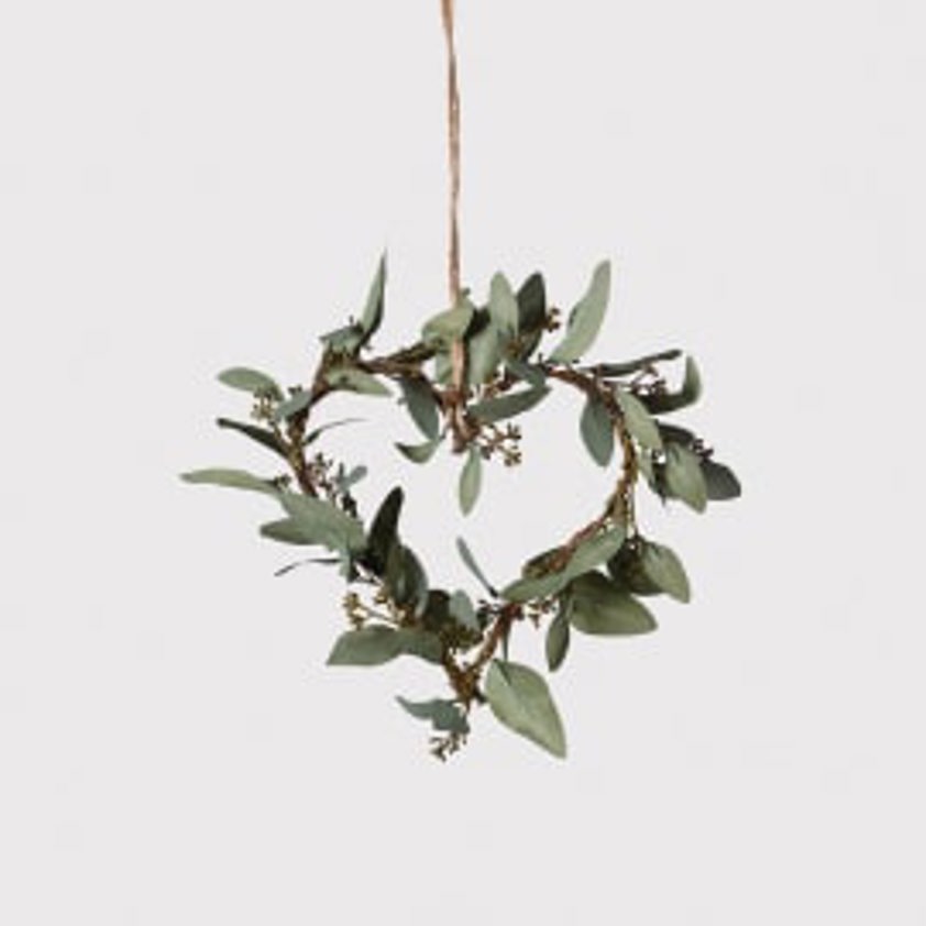 Eucalyptus Heart Wreath
