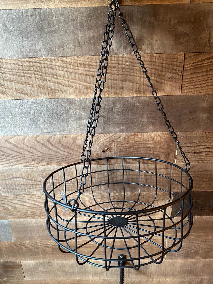 Black Hanging Baskets