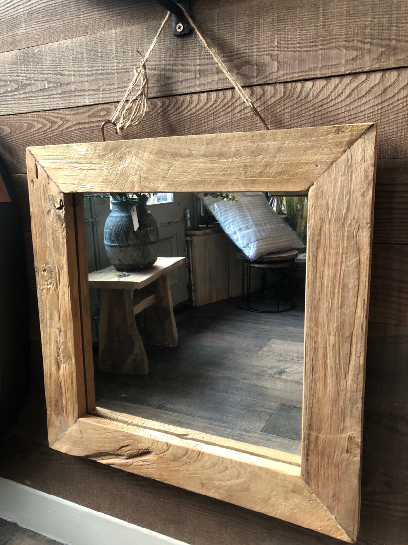 Wood Mirror
