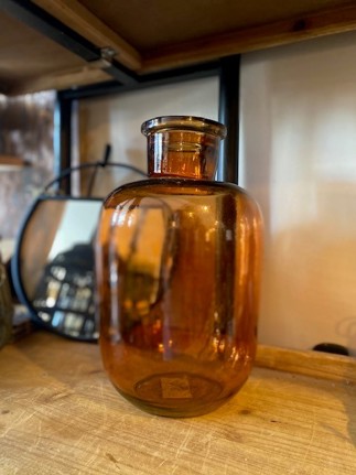  Glass Coloured Glass Vase