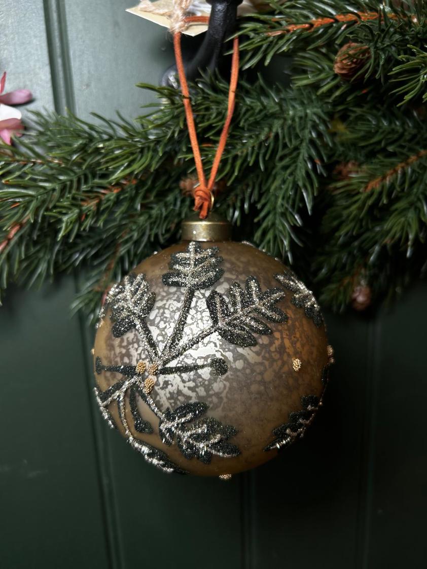Gold Leaf Bauble