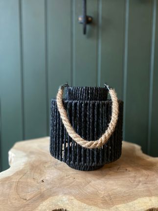 Black Rope Lantern  Black Rope Lantern