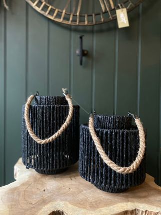Black Rope Lantern  Black Rope Lantern