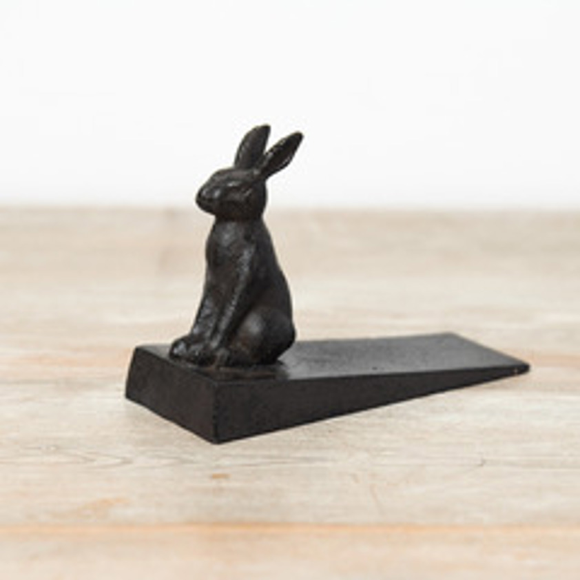 Cast Iron Rabbit Door Wedge
