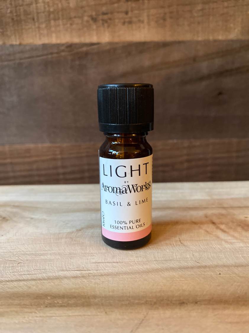 AromaWorks Light Oil - Basil & Lime