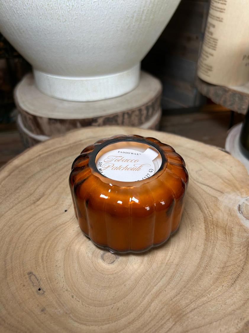 Paddy Wax Ripple Glass Scented Candle