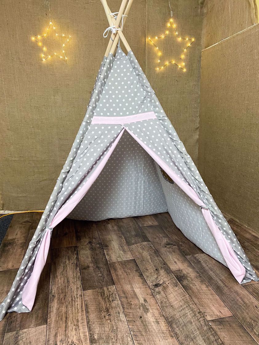 Grey Star Teepee Tent