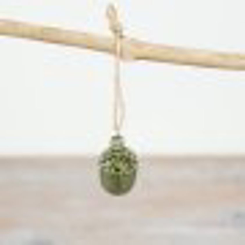 Hanging Green Pinecone Hanger