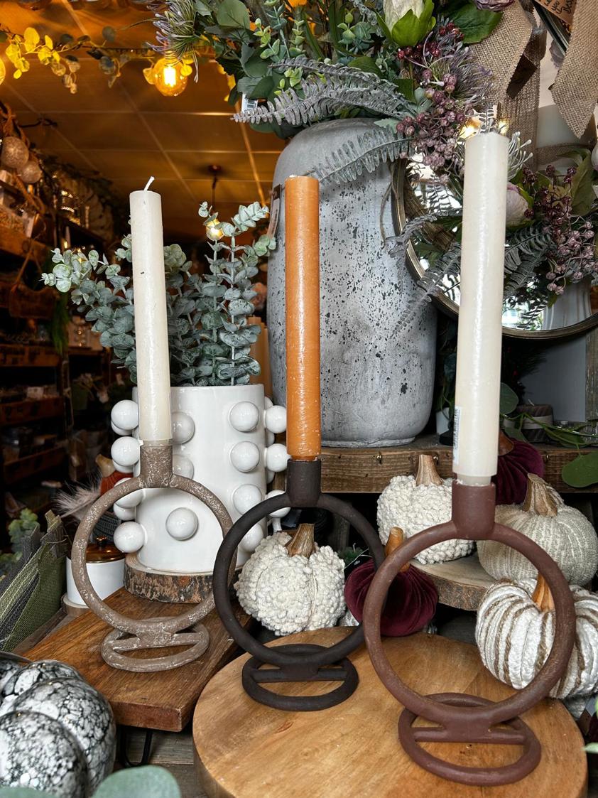 Circle Metal Candle Holder