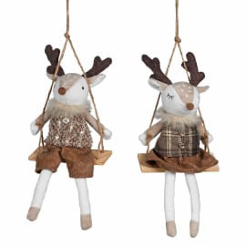 Reindeer on Swing