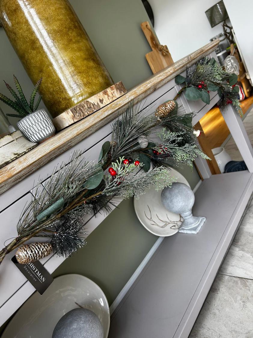 Christmas Berry  Garland