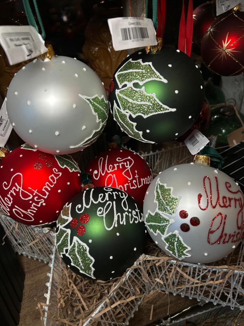 Glass Christmas Bauble
