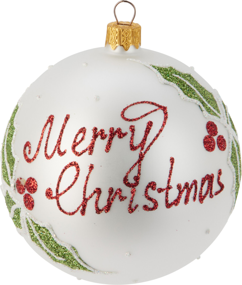 Glass Christmas Bauble
