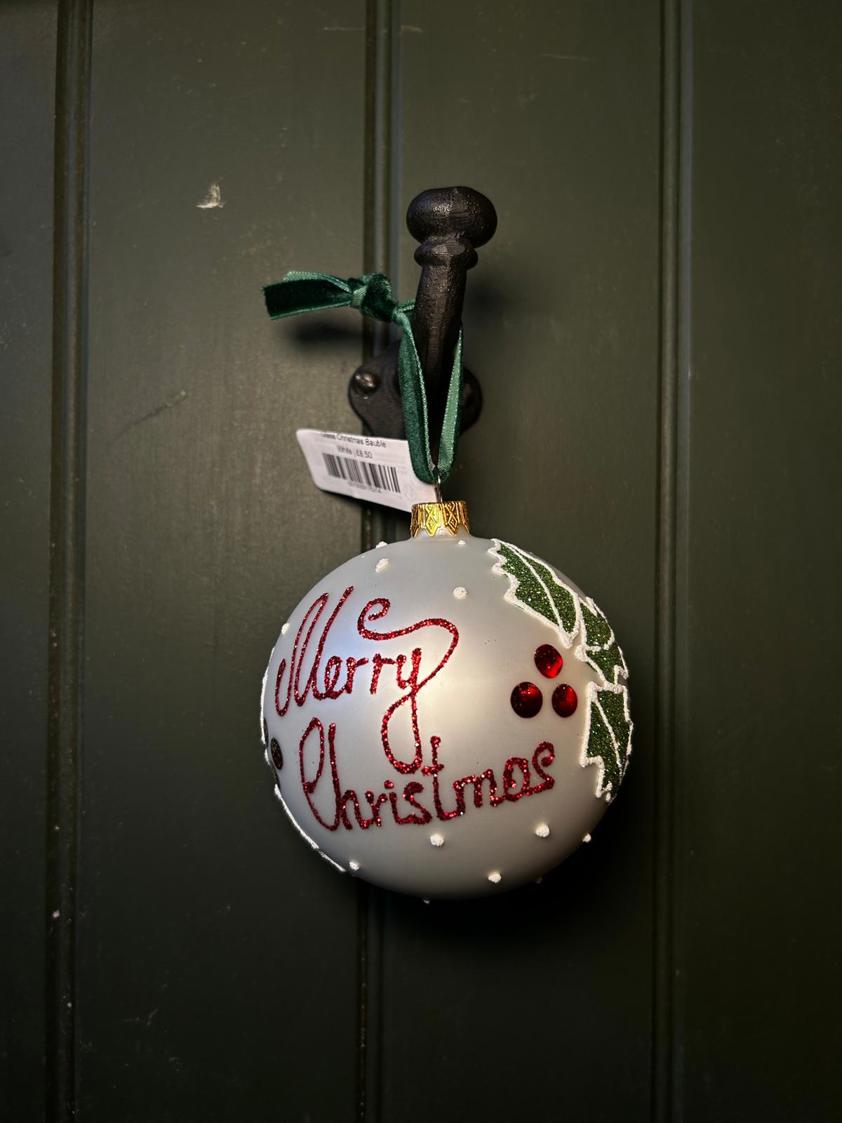 Glass Christmas Bauble