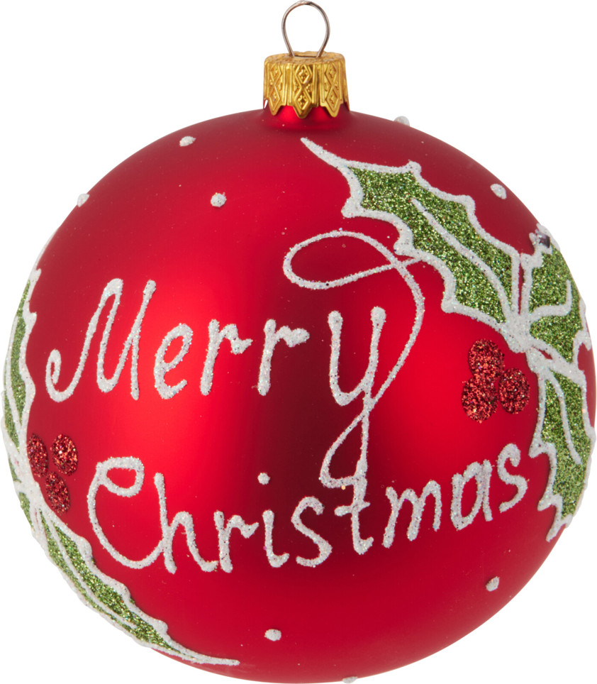 Glass Christmas Bauble