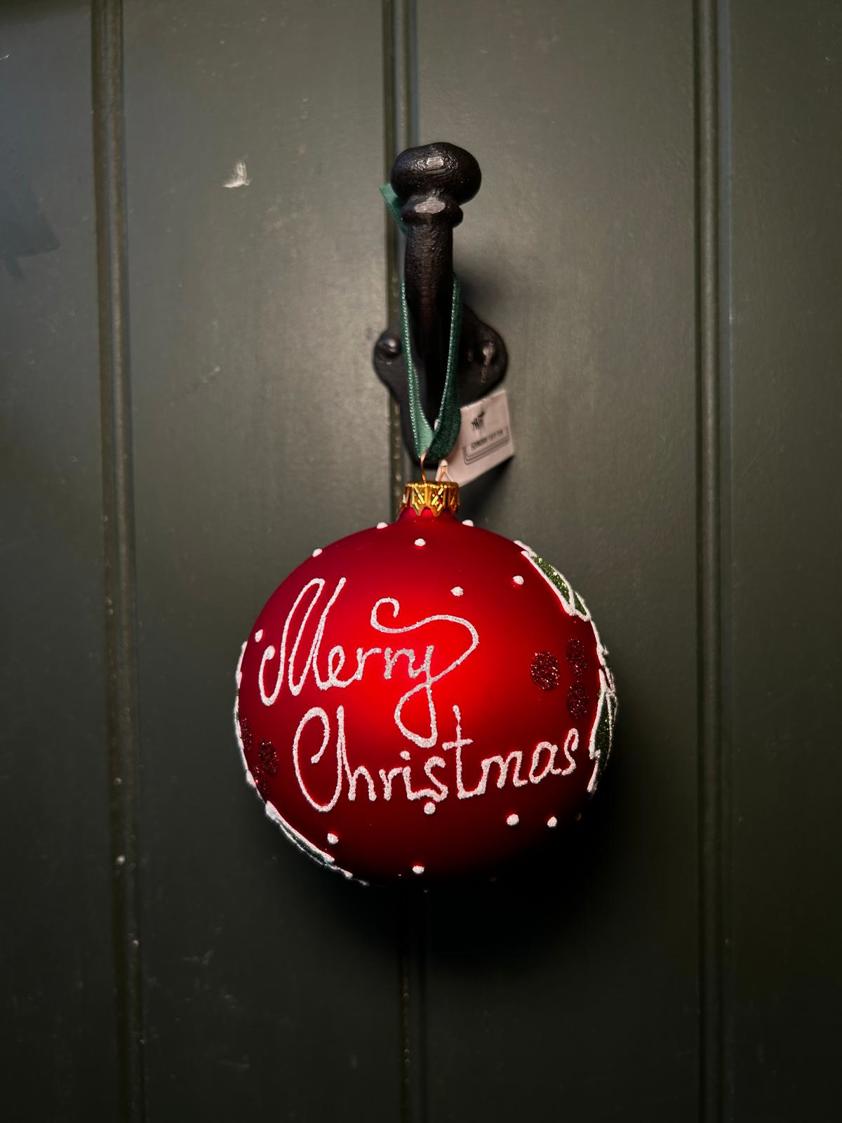 Glass Christmas Bauble