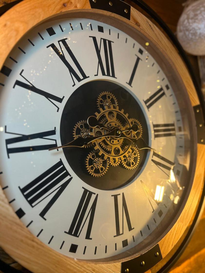 Clock With Cogs