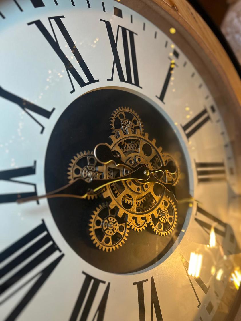 Clock With Cogs