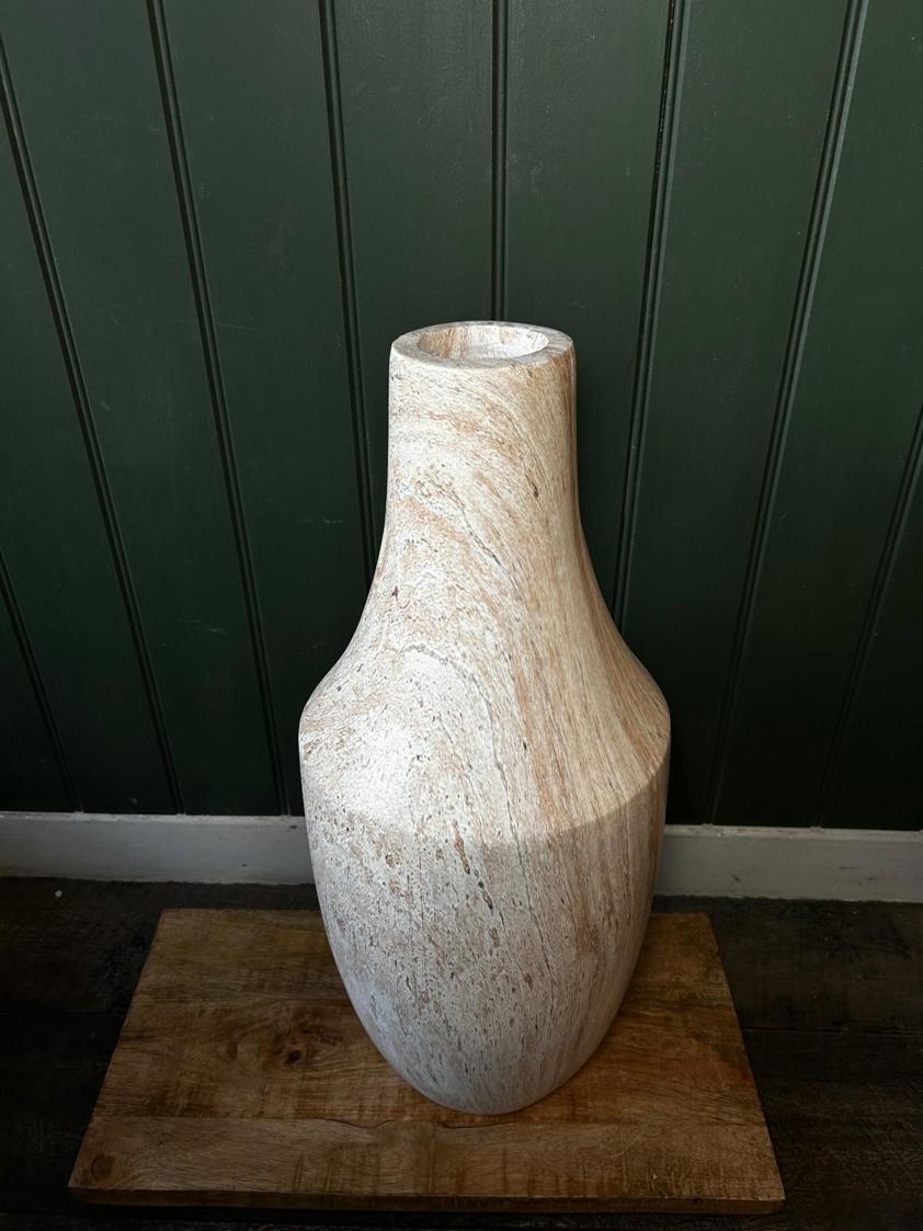 Natural Grain Effect Vase