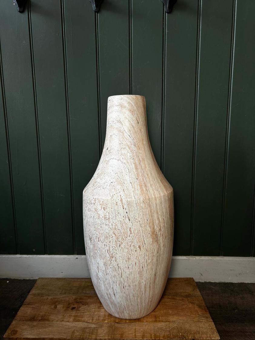 Natural Grain Effect Vase
