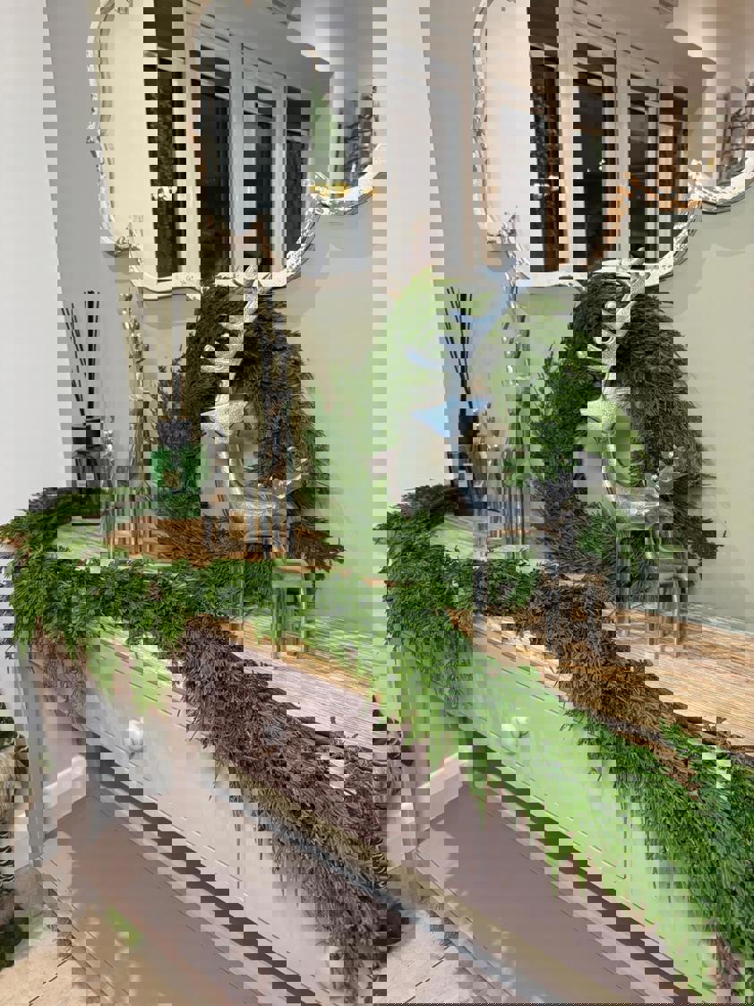 Real Touch Cedar Pine Garland