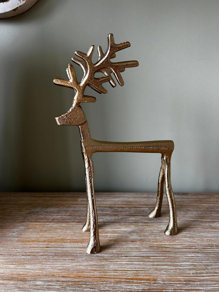 Gold Reindeer