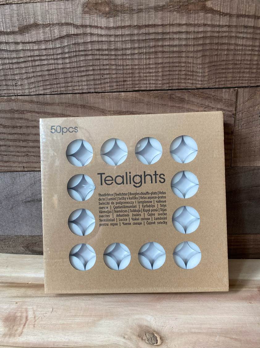 Box of 50 Tlight Candles