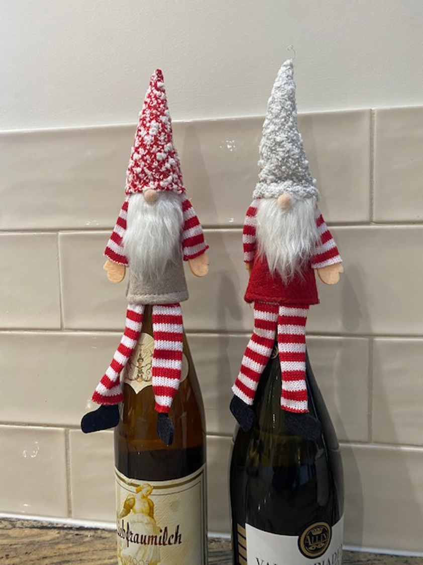 Gnome Wine Bottle Topper