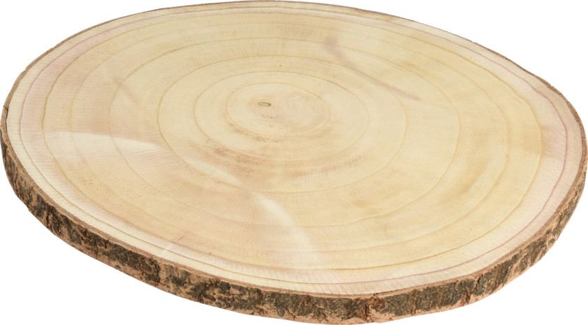 Large Bark Wood Slice 40cm Large Bark Wood Slice 40cm