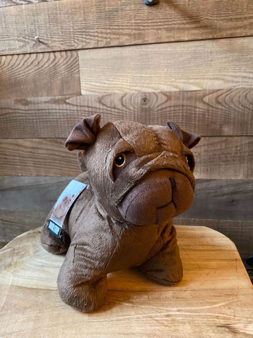 Brown French Bulldog Doorstops
