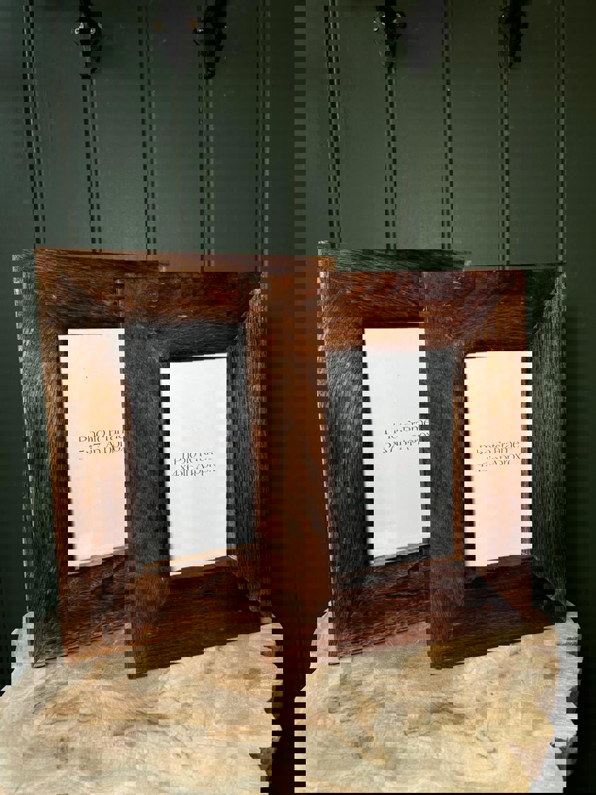 Mango Wood Wedge Photo Frame 5x7"